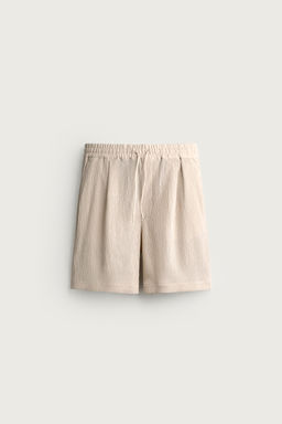 BERMUDA RELAXED FIT RELIEVE / Beige vigor? - Zara фото 5
