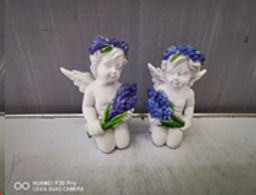 Фигурка Ангел лаванда / L2018 /уп 2/360/