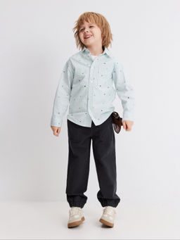 ACOOLA / Брюки детские для мальчиков Corbe темно-серый  фото 4