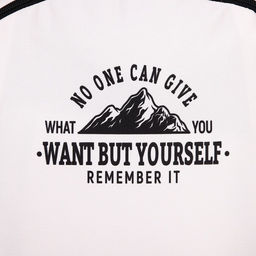 Рюкзак текстильный Горы, 46х30х10 см, вертик карман, цвет молочный - Nazamok фото 4