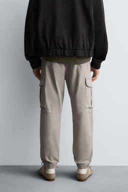 PANTAL?N CARGO SLIM FIT / Gris claro - Zara фото 11