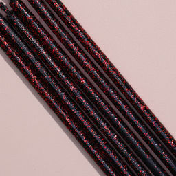 Набор свечей в торт, 6 штук Сияние, красно-черный, 17 см - Страна карнавалия фото 4