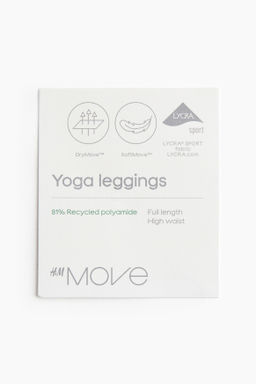 Leggings de yoga con SoftMove Lycra® - H&m фото 8