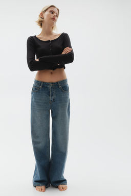 Top de canale con botones - H&m фото 2