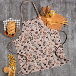 Фартук кухонный «Этель» Nature forest, 60×70 см, 100% хлопок, репс 210 г/м²