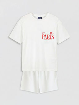 Paris Bask?l? K?z ?ocuk Soft Touch Tak?m