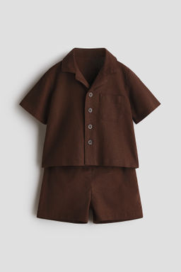 Conjunto de 2 piezas en mezcla de lino - H&m фото 3