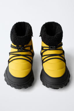 QUILTED WATER-REPELLENT SNOW BOOTS - Zara фото 5