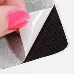 Набор заплаток для одежды, термоклеевые, 7 шт., чёрный