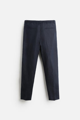 ZARA %100 KETEN PANTOLON  фото 15