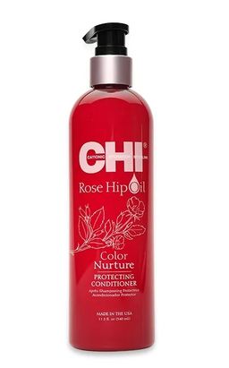 Chi rosehip oil кондиционер с маслом дикой розы поддержание цвета  фото 2