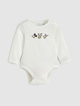 Mickey ve Arkada?lar? Bask?l? ??t??tl? Body ve E?ofman Alt?