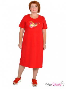 Платье Модель №1039 размеры 44-84 - Plusmoda фото 3