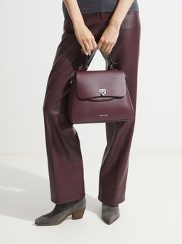 Женская сумка с ручкой TAMARIS Carolina Артикул 4370670, бордовый - Armani exchange фото 2