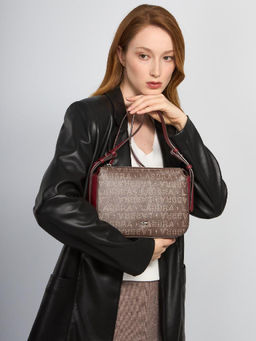 Сумка Labbra L-HF3984-1YH java-l.cacao/tomato  фото 7