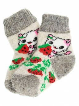 Носки детские "Котенок с клубникой" 6213-2