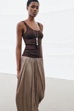 CAMISETA TIRANTES / Marr?n - Zara фото 4