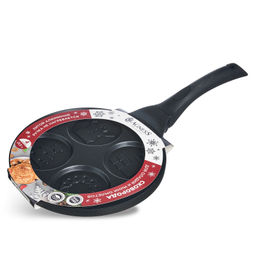 СКОВОРОДА AGNESS ЗИМНЯЯ ЗАБАВА ДЛЯ ОЛАДИЙ С АНТИПРИГАР.ПОКРЫТИЕМ ДИАМЕТР=21.5 СМ.