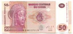 50 франков 2013 года Конго