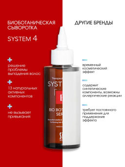 System 4 Биоботаническая сыворотка, 150 мл - Sim sensitive фото 9