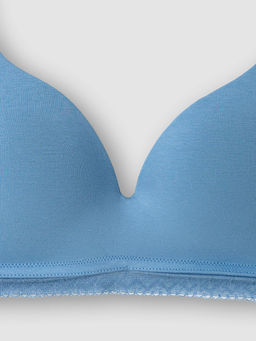 Бюстгальтер женский синий с формованной чашкой - Mark formelle фото 2