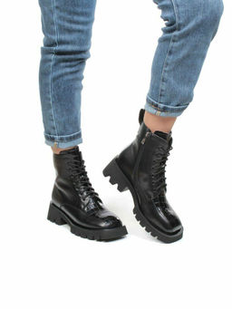 101-CG34-1 BLACK Ботинки демисезонные женские - No name фото 21