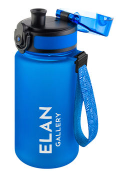 Бутылка для воды 350 мл 6,8*6,8*17 см "Style Matte" небесная