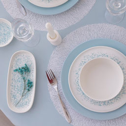 Соусник Magistro Лунный океан, d=10.2 см, фарфор, белый