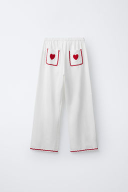 AGES 6-14/ SCALLOP AND HEART PYJAMAS - Zara фото 5