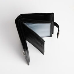 Портмоне мужское 3 в 1 на магните, для купюр, автодокументов и паспорта, цвет чёрный - Simaland фото 4