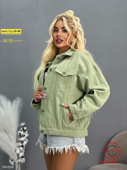 Женская джинсовая куртка - Bruno фото 4