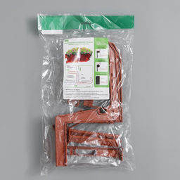 Крепление для балконных ящиков универсальное, 2 шт., терракотовый