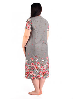 Халат женский кулирка на молнии ВЕНЕРА РОЗОВЫЙ 1 - Домтрик фото 3