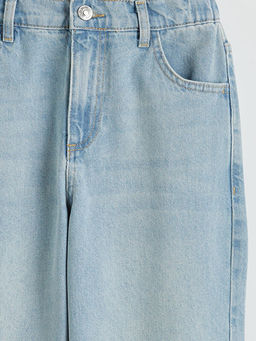 Baggy Fit Erkek ?ocuk Jean Pantolon