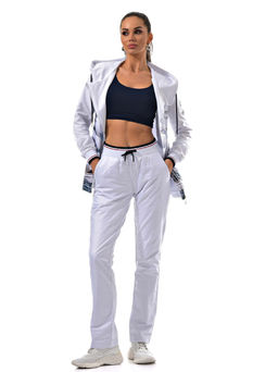 Брюки из тонкого футера с плащевкой - А+б коллекция фото 14