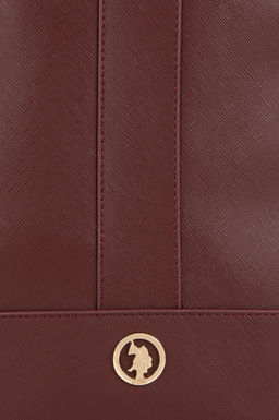 Женский бордово-красный рюкзак Неожиданная скидка в корзине - U.s. polo assn фото 7