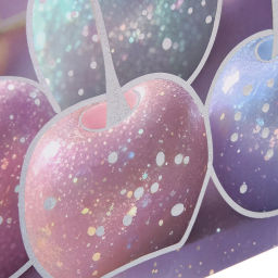 Пакет подарочный "Яблочки" 26*32*10 см