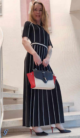 Платье, черно-белое - Heine фото 7