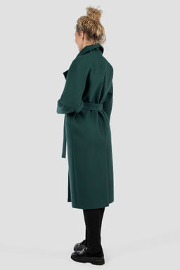 01-11897 Пальто женское демисезонное (пояс) - El podio фото 4