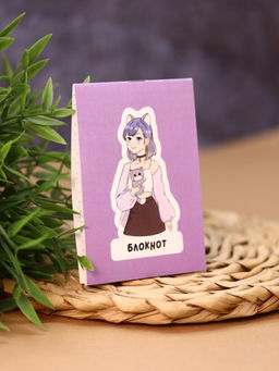 Блокнот А7 Аниме Cute cat Girl - I likegift фото 5