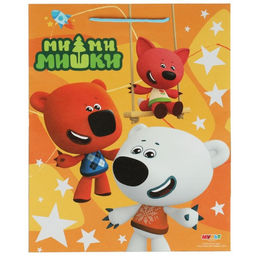 Пакет подарочный глянцевый Ми-ми-мишки, 26 32 14 см - Simaland фото 2