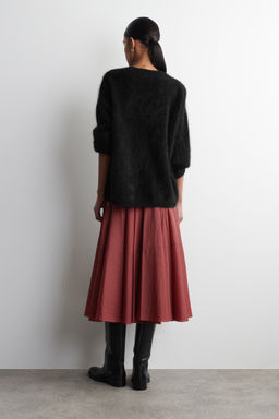 FALDA MIDI DE CORTE CIRCULAR - H&m фото 4