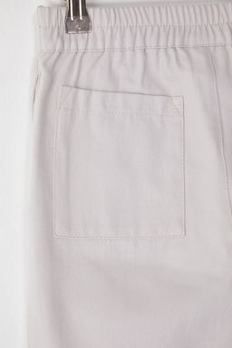 Ac?k Mavi K?z Cocuk %100 Pamuk Basic Wide Leg Orme Pantolon TKDSS25PL00003 - Trendyolmilla фото 6