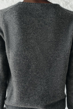 BASIC 100% WOOL SWEATER - Zara фото 19