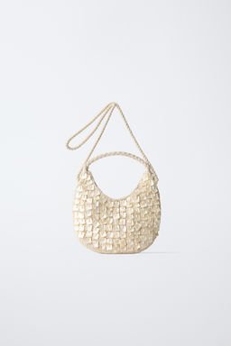 BANDOLERA APLIQUES / Blanco Crudo - Zara фото 2