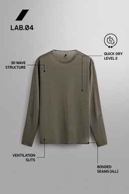 CAMISETA RUNNING ESTRUCTURA LIGERA / Verde vigor?