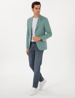 Mint Slim Fit Ceket - Cacharel фото 4