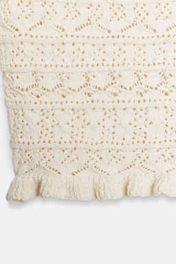 KNIT WRAP CARDIGAN - Zara фото 9