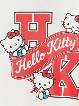 Hello Kitty Bask?l? K?z ?ocuk Soft Touch Ti??rt