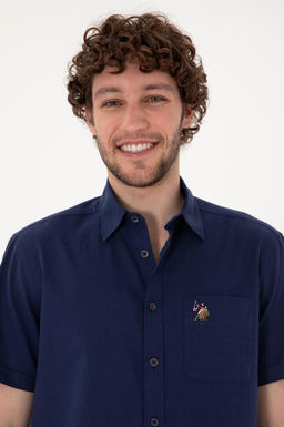 Erkek Lacivert K_sa Kollu G_mlek Sepette S_rpriz _ndirim - U.s. polo assn фото 2